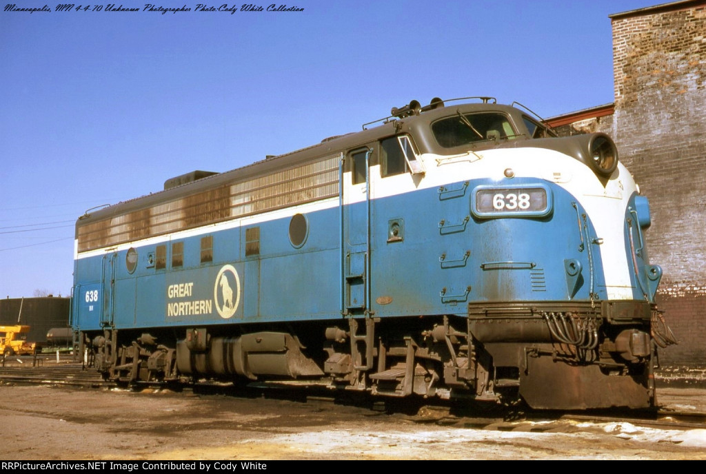Burlington Northern F7A 638
